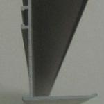 steel door bottom (aluminum material)-JX-ADB01