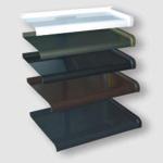 Aluminium window sills-