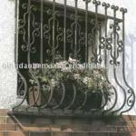 wrought iron fence,gate,window-None