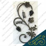 wrought iron craft component / decorative iron craft / forge iron flower for gate-DF001