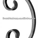 wrought iron forged iron ornamental scroll,door fittings,fence part,windows design,rolling parts-5111