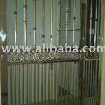 Standard steel door grill-