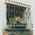 2012 manufacture iron safety window for wrought iron window fence railings gates-iron safety window