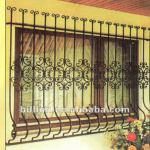 2012 manufacture iron window guards for wrought iron window fence railings gates-iron window guards