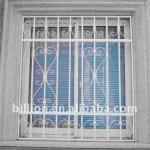 2011 new design china manufacture producer wrought iron window grill-Billion