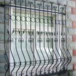 2012 china manufacture security window hand hammered factory-security window