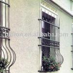 decorative wrought iron windows guards-006