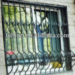 ornamental forged iron window guard-Billion
