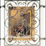 wrought iron metal window grilles-Billion