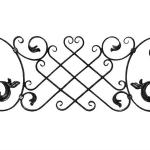 wrought iron group spent-XC-3038