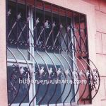 china manufacturer painting wrought iron security windows-wrought iron security windows