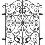 2012 china manufacturer hebei factory painting hand hammered wrought iron window grille-iron window grille