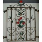 2012 china manufacturer hebei factory wrought iron window safety grills design-wrought iron window safety grills