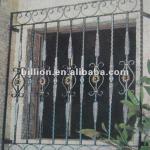 2012 china manufacturer hand hammered forged steel security grills-forged steel security grills