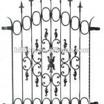 2012 china manufacturer wrought iron window grid painting-iron window grid