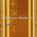 aluminum-wood clad tilted aluminum door-SD-04