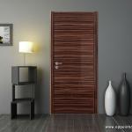 Veneer Finish Door, Interior Wooden Door,wood door frame-MSPD04