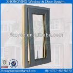 2.5mm wall thickness thermal break pvc windows-ZY-1650