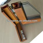 Aluminium composite wood casement window-