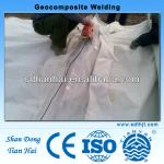 7oz/30mils/7oz Geocomposite geotextile reinforced geomembrane-two layers geotextile with one geomembrane
