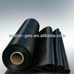 Black HDPE fish farm pond liner,HDPE geomembrane 2mm-0.20mm-2.50mm