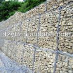 Factory PVC Coated Hexagonal Gabion Box For Flood Control-8#-25#