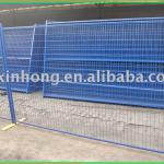 galvanized temporary fence-