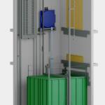 Machineroomless passenger and cargo elevator-THJ1000-gwe003