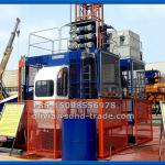 China Brand New 1T Construction Elevator for Sale, Construction Hoist Elevator ISO9001&amp;BV Approved-SC100