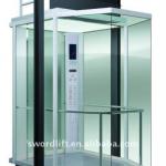 Three-side glass panoramic Lift-XO-G016