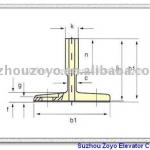 elevator part;elevator guide rail(machined guide rail)-T70/B;T70-1/B;T82/B...