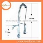 FW-A1056 Single Handle spring pull out kitchen faucet-FW-A1056