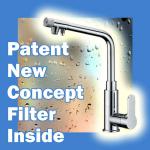 JS202T With Filter Inside Patented Brass Kitchen Mixer-JS202T