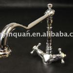 cross handle pillar kitchen faucet(YQ57005)-YQ57005