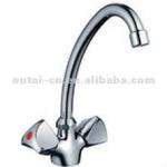 cheap double hot-cold faucet kitchen tap mixer-OT-5032