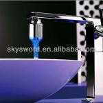 LED light colorful lavatory taps-F03