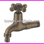 wall mounted antique bibcock brass tap-YS60-03