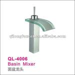 Square Waterfall Faucet (glass mixer,glass faucet)QL-4006-QL-4006