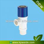 white plastic abs angle valve-WD-P1802