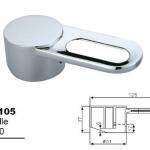 alloy zinc faucet handle-GH-105