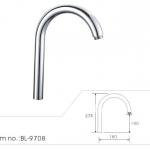 commercial faucet round brass faucet spout(BL-9708)-BL-9708