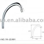 round faucet spout ZL,ss faucet spout-YK--ZL1804