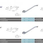 brass special kictchen faucet spout-YX-B49003/4/5/6