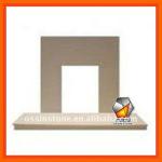 Micro Man Made Marble Fireplace Insert And Hearth-MP3737STD