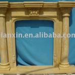 Marble Fireplace Mantel, Marble Fireplace-MP