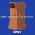 Hand craved hotsale new designed terracotta chimney pot-MCA0148