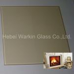 transparent glass ceramic for fireplaces door-WK-2