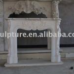 marble fireplace-AXFP20100608015