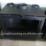 cast iron wood burning stove inserts-XL045