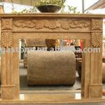 Marble fireplace, fireplace mantel-fireplace mantel